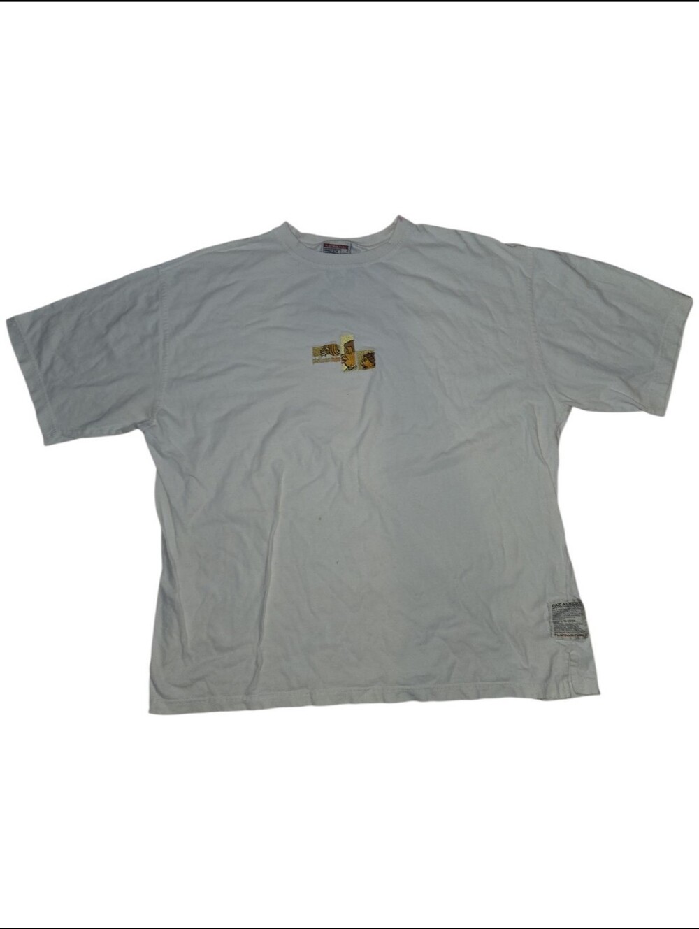 Vintage FUBU Fat Albert White Short Sleeve Tee Size XXL